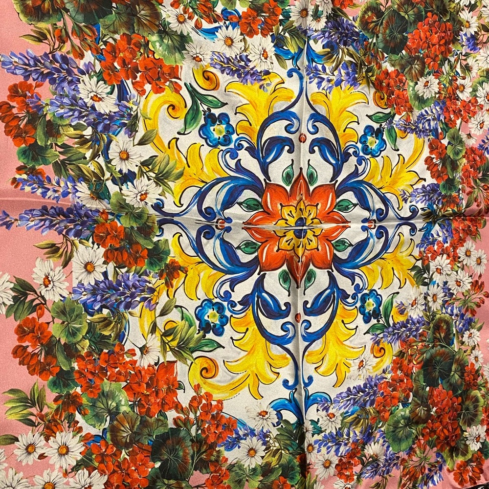 Dolce & Gabbana silk scarf